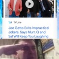 Godspeed Joe gatto! Thank you for all the laughs and scoopski potatoes