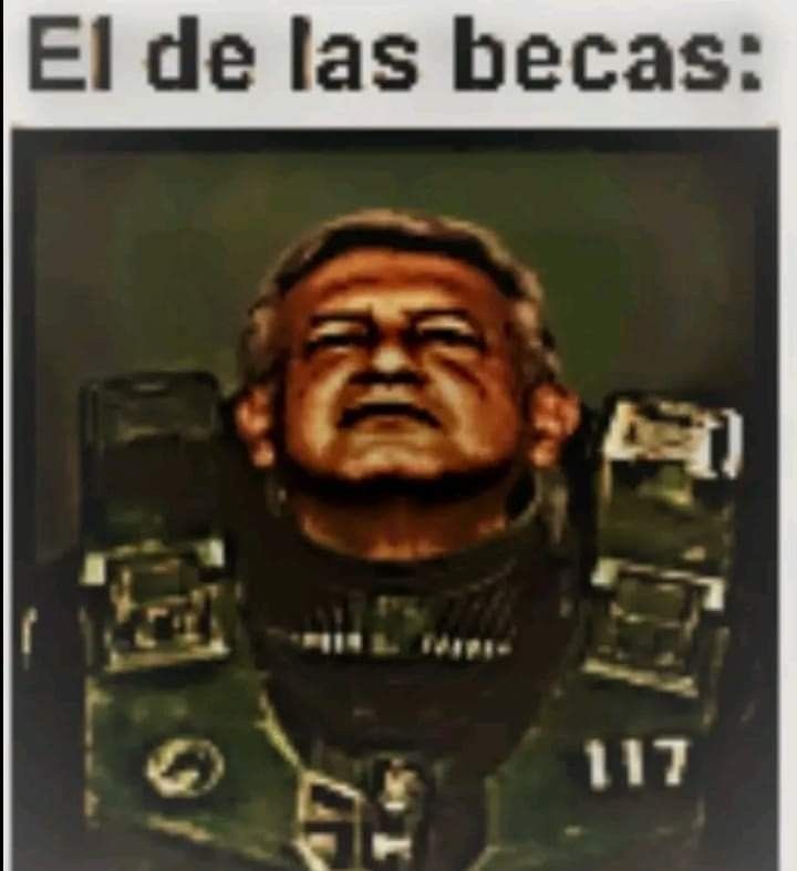 El de las becas - meme