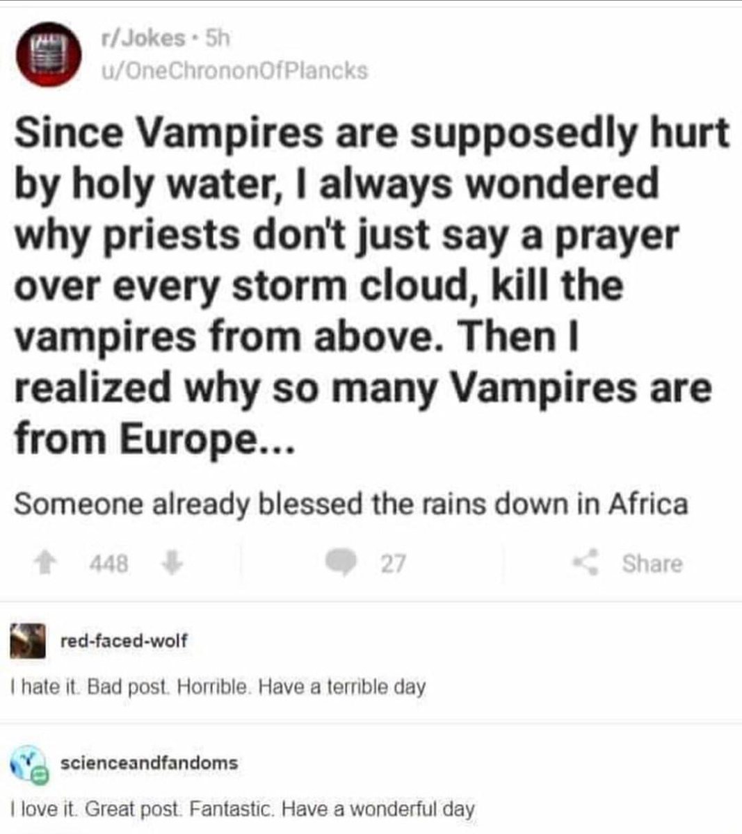 Vampires - meme