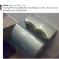 I hate those urinals too