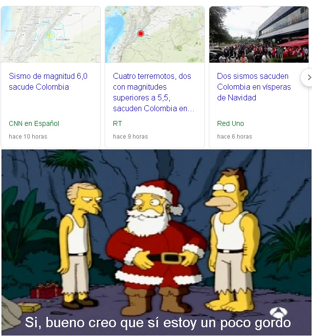 Santa was here - meme