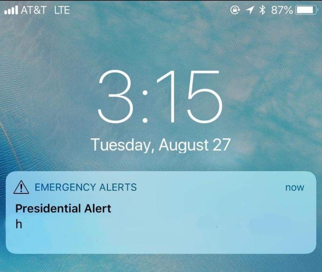 Emergency alert: h - meme