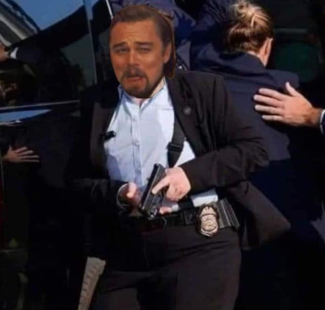 Female secret service agent meme