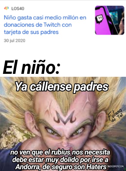 Use al rubius de ejemplo porque fue la primera mmda que se me ocurrió - meme