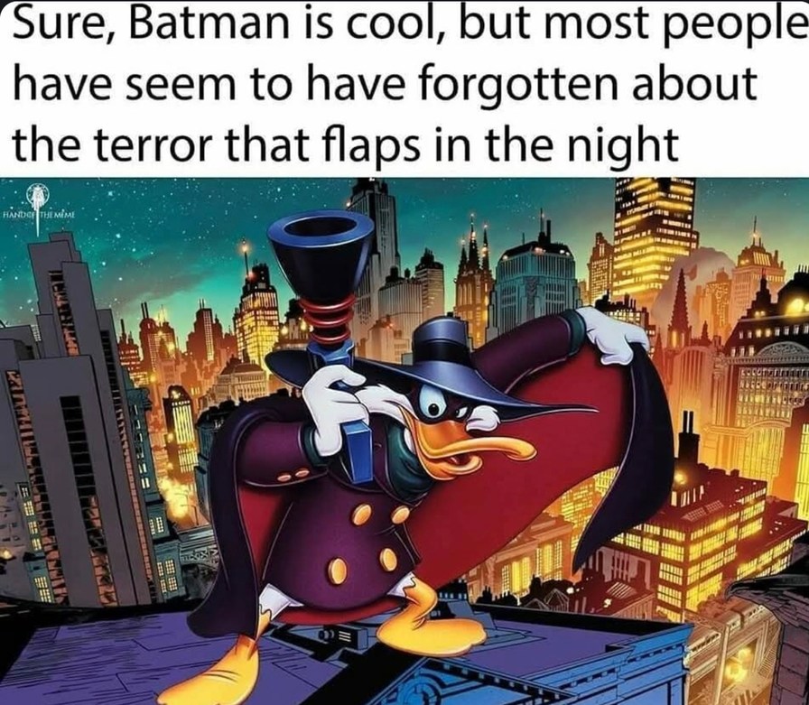 Y'all forgot about the real bat terror of the night - meme