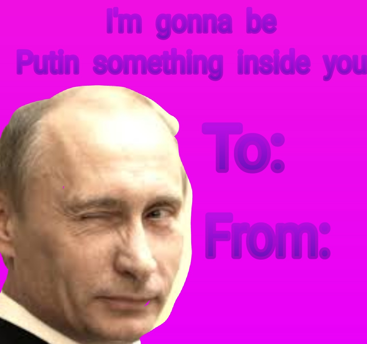 Happy Valentine's card - meme