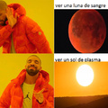 el sol y la luna hacen dieta