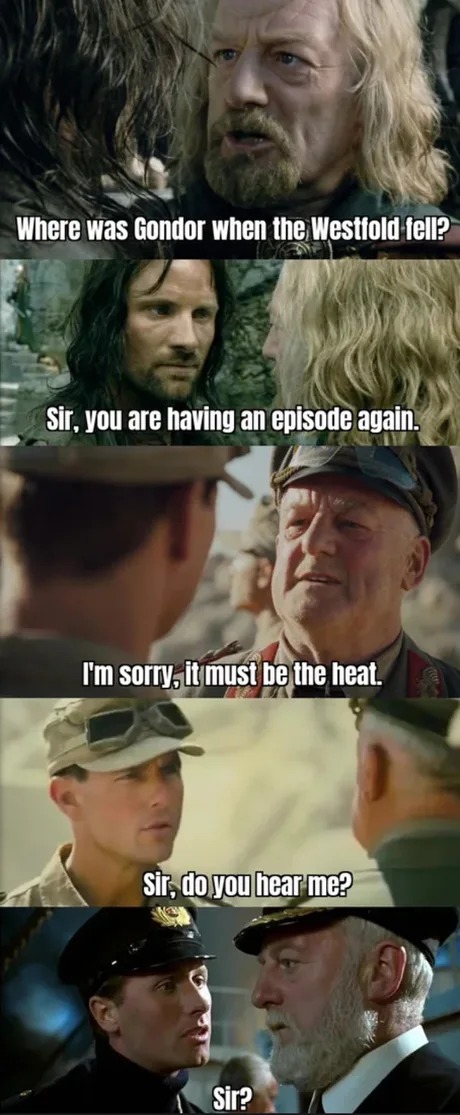 Sir? - meme