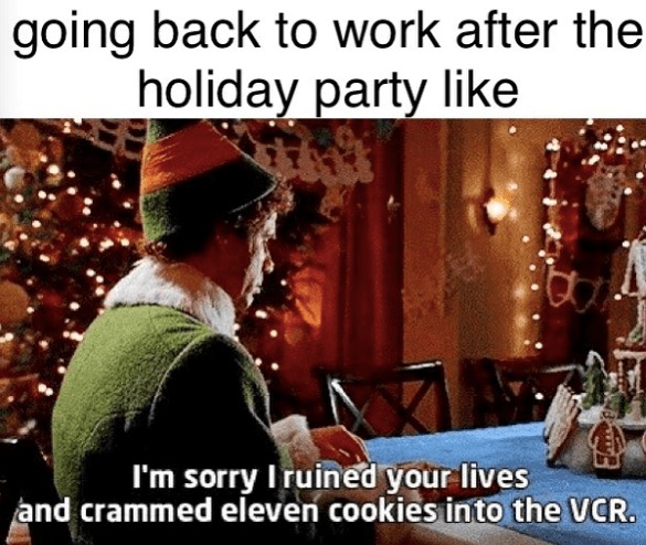 Christmas holidays 2024 - meme