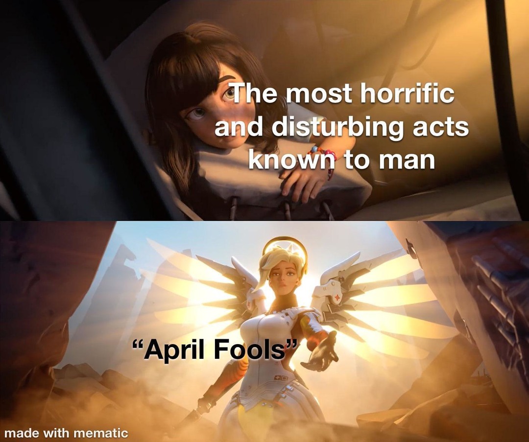 April Fools ranked among humanity's darkest crimes - meme