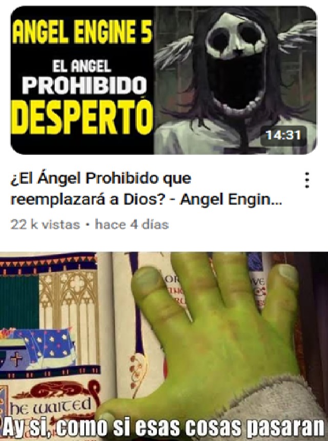 terror analogico = basura - meme