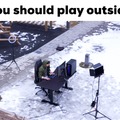 go play outside