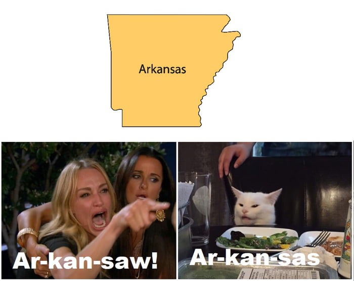 I never understood why "Arkansaw" - meme