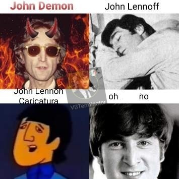 Multiverso de John Lennon (pt. 2) - meme