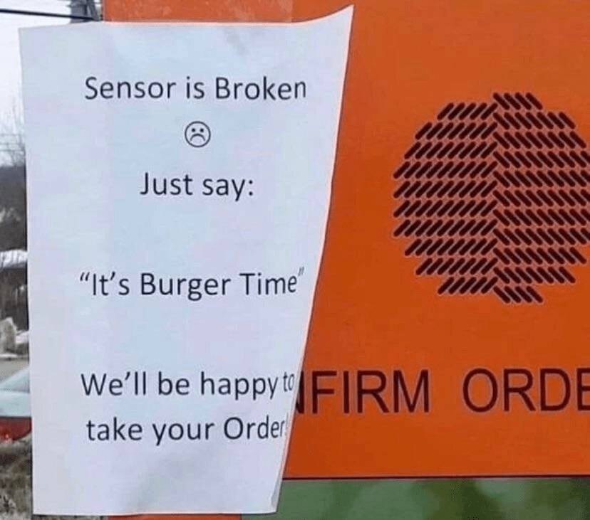 comment “IT’S BURGER TIME” in the next meme ->