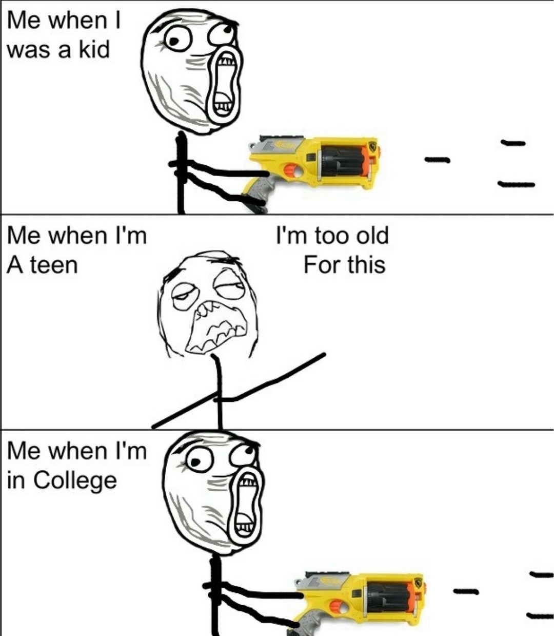 NERF OR NOTHING - meme