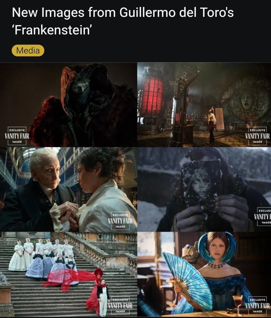 First look at del Toro's Frankenstein - meme