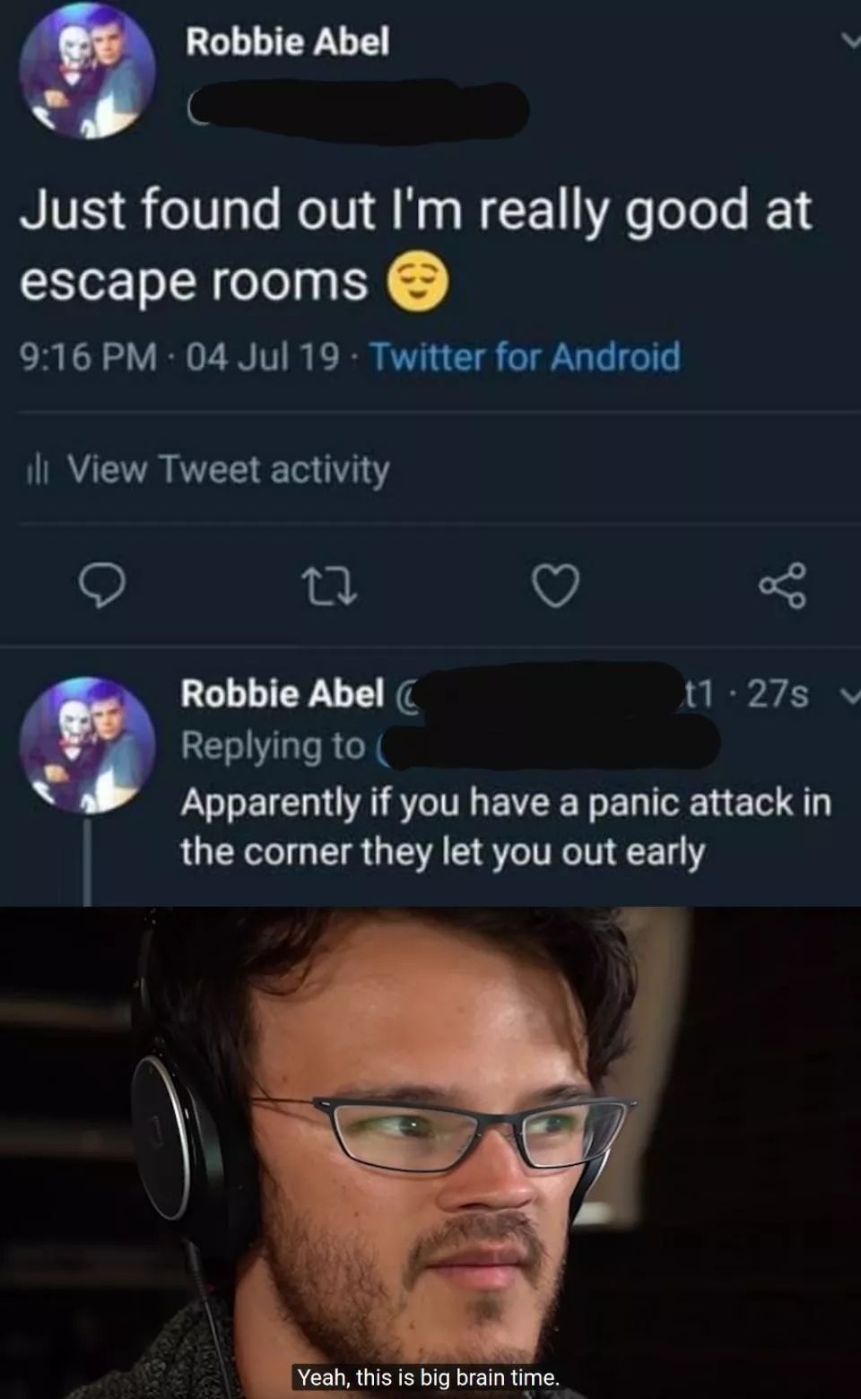 Panic room attack.... - meme