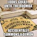 Ouija carpet