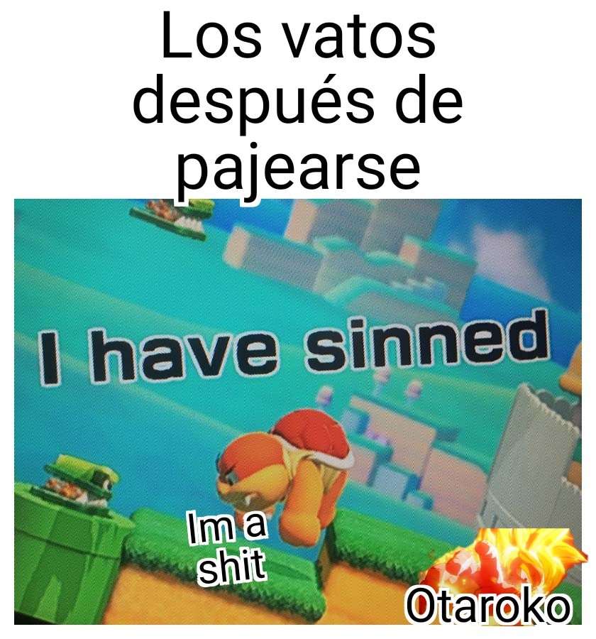 I have sinned es he pecado? - meme