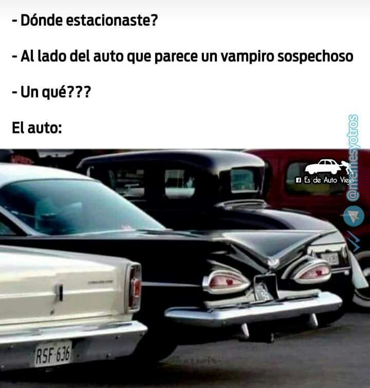 Carro vampiro - meme