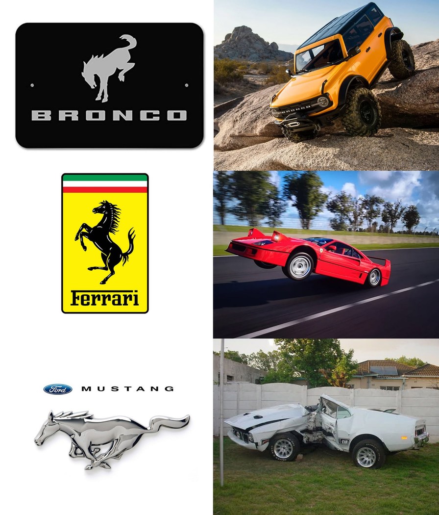 I confused mustang suv with ferrari today - meme