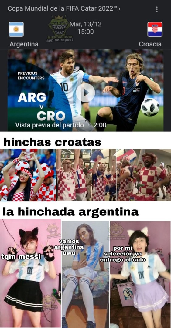 Por que son tan trolos los argentinos? - meme