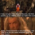 Lord of the Rings x Goku