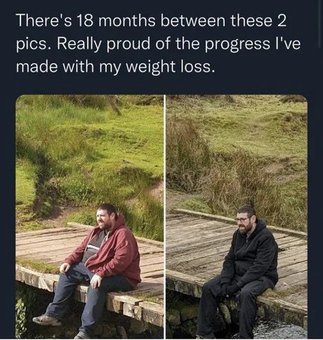 wholesome weight loss - meme