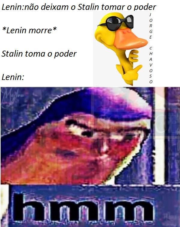 Leni e Stalin(com minha marca) - meme