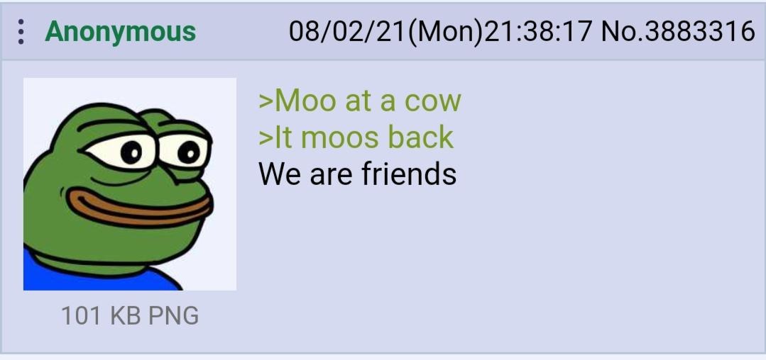 Le cow - meme