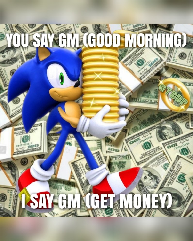 Gm (Get Money) - meme