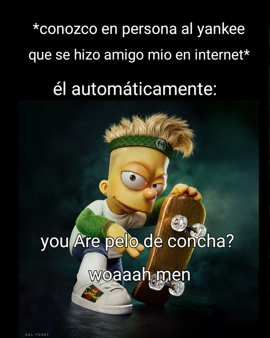 yes, i'm pelo de concha - meme