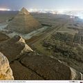 Shh...Very illegal & Punishable photo from top of a Giza Pyramid