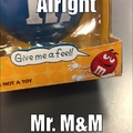 Red M&M wants some