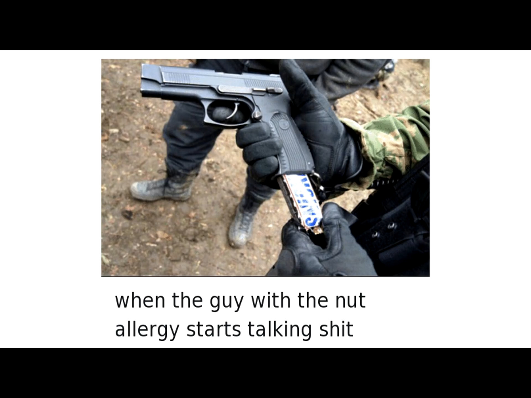 Not the nut ( ͡° ͜ʖ ͡°) - meme