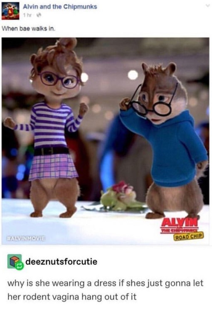 Alvin seriously? - meme