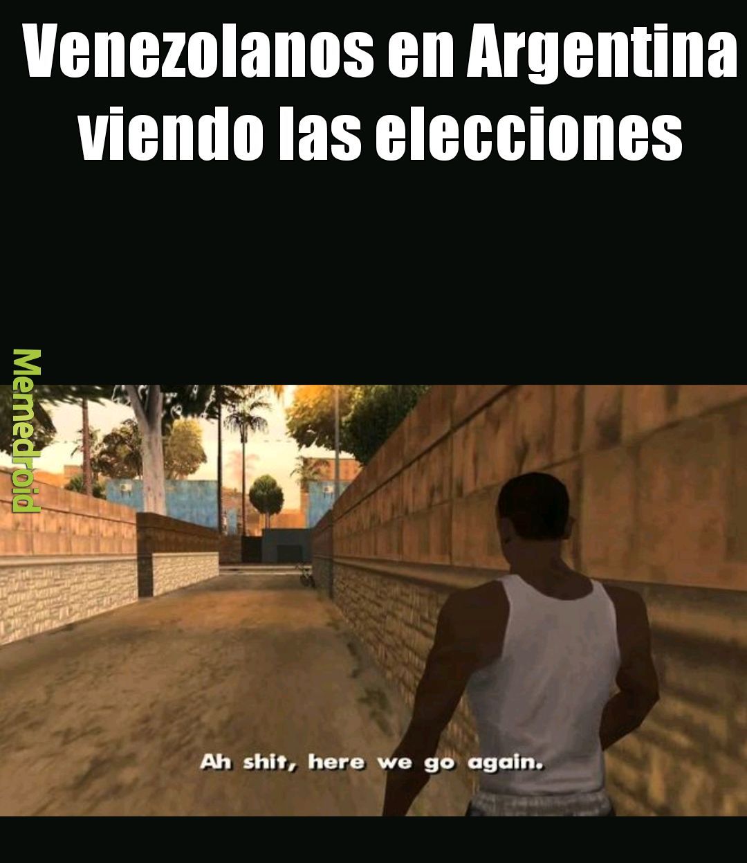 Elecciones en Argentina - meme