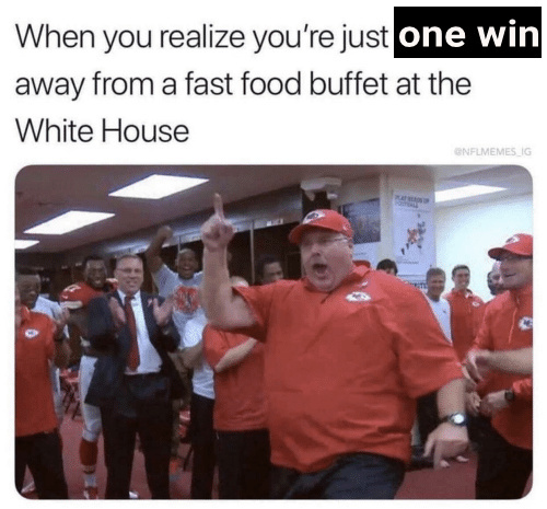 Get them Whoppers and Big Macs Andy Reid - meme