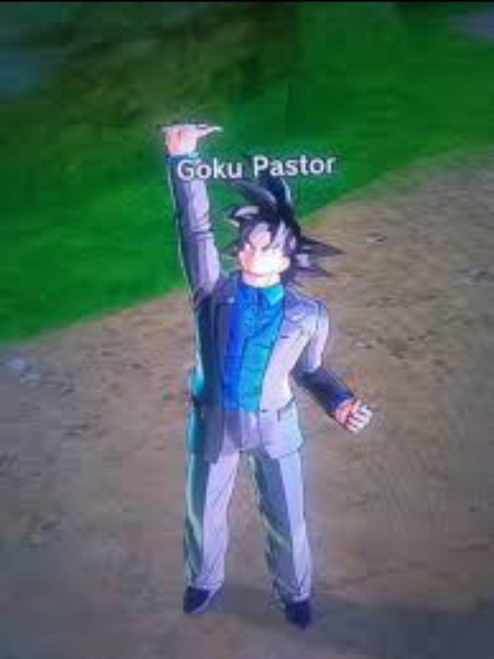 Goku Pastor - meme