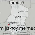 Un país Chad panas