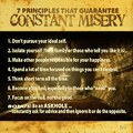 7 Principles of Misery