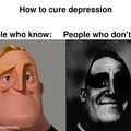 How to cure depression