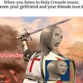 Crusader stonks