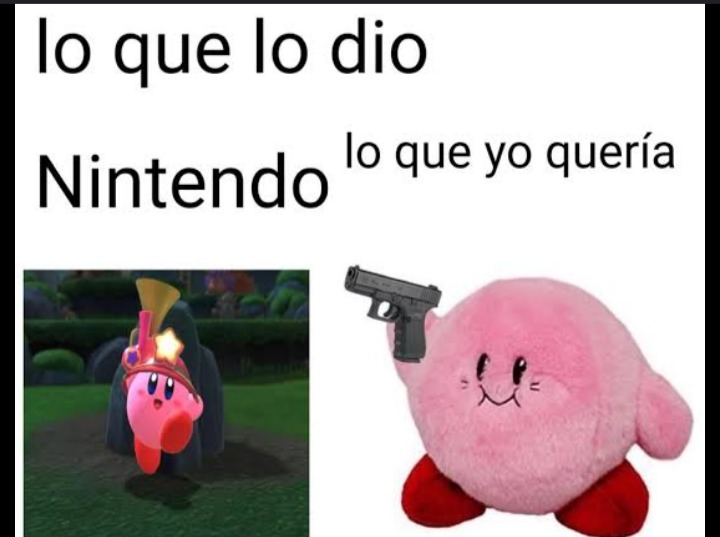 Pistola Kirby - meme