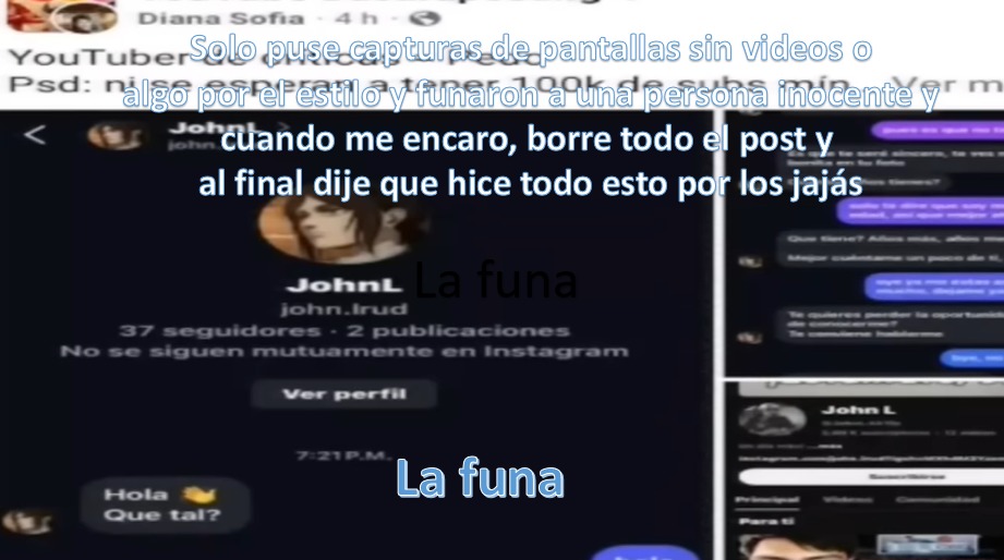 No se si pase de moderación pero ya que: contexto rápido, funaron a un loquendero con capturas que supuestamente mostraban que erada ser fan de cuties, por suerte para el se pudo defender en menos de una semana y aclarar todo - meme