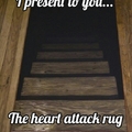 This is the floor mat you see on the doorstep of Hell