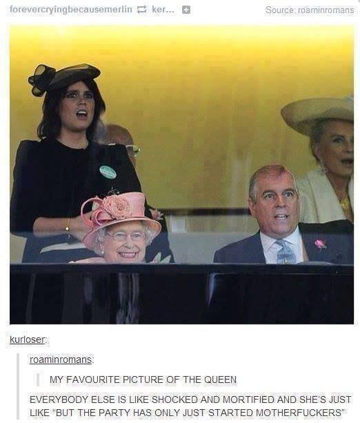 all hail the queen - meme