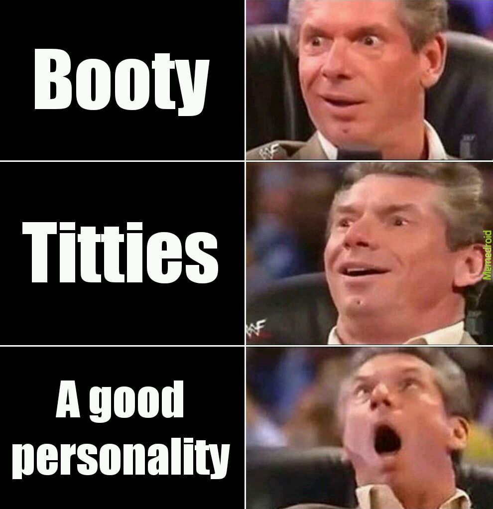 A good personality - meme