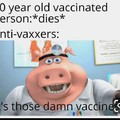 Must be the vaccines